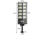 Lampe solaire led détecteur de mouvement télécommande lampe de rue lampe de nuit