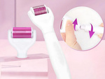 Derma roller pro mikrojehličkovou mezoterapii obličej krk tělo sada 6 v 1