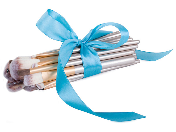 Set de 24 de perii profesionale de machiaj caz