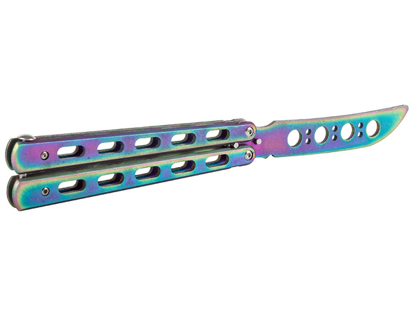 Cuchillo de entrenamiento romo mariposa