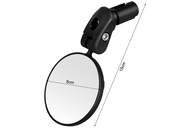 Zrkadlo na riadidlá pre riadidlá bicykla konvexné retro 360