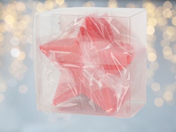 Bougie étoilée parfumée de noël bougie parfumée de noël