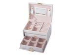Bijuterii sicriu organizator tava trunchi