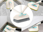 Brosse multifonctionnelle set 3in1 brosse microfibre éponge brosse multifonctionnelle