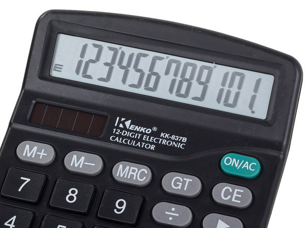 Calculadora de oficina de 12 dígitos calculadoras escolares