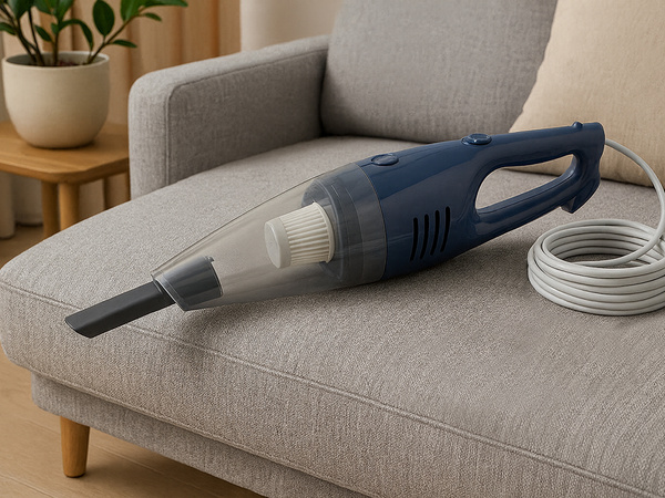 Függőleges, vezetékes, zsák nélküli porszívó 2 az 1-ben hepa szűrő 1200 w