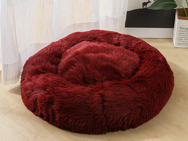 Fluffy dog bed cat bedding soft cushion couch bedding 80cm
