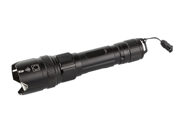 Lanternă tactică bailong led xhp99 zoom puternic