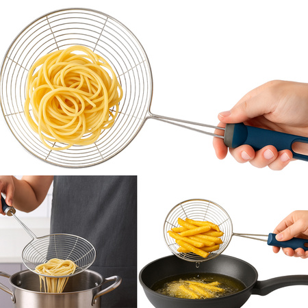 Cedzak cuillère tamis cuillère à friture pour dumplings frites cuillère à cuisine