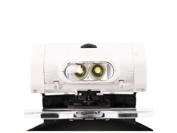 Headlamp eyepiece 2 led illuminated