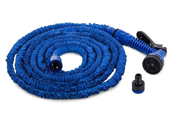 Tuyau de jardin 15m rallonge pistolet durable