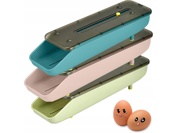 Contenedor caja de huevos organizador frigorífico bandeja de huevos