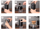 Coffee bean grinder nuts herbs strong electric usb espresso