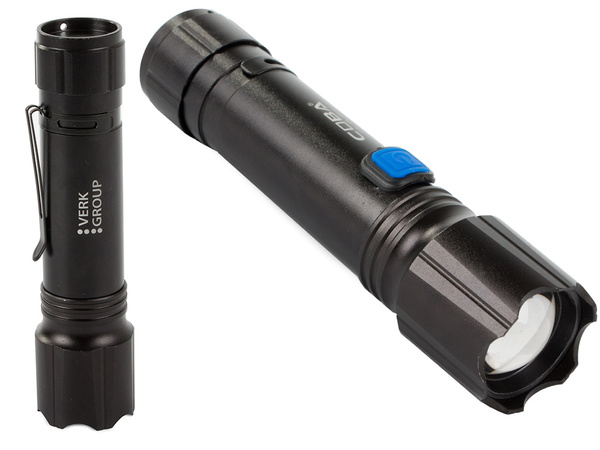 Sõjaline taktikaline taskulamp suumklamber coba xhp50