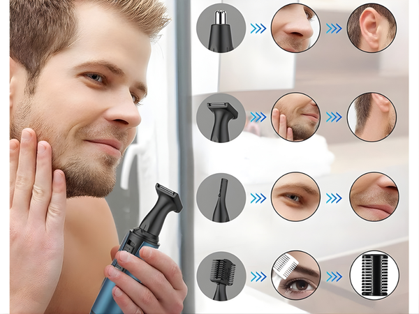 Ear nose trimmer ear hair remover eyebrow shaver 3in1