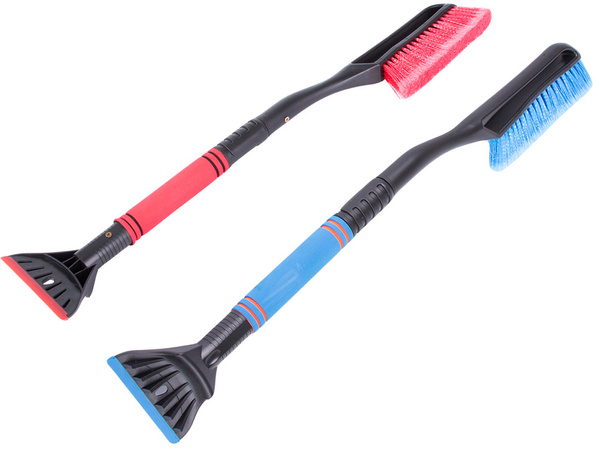 Skrobaczka do szyb szczotka do odśnieżania samochodu długa skrobak auta 2w1