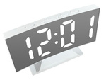 Elektronska digitalna led ura zbudilka termometer stoječe zrcalo usb pomnilnik
