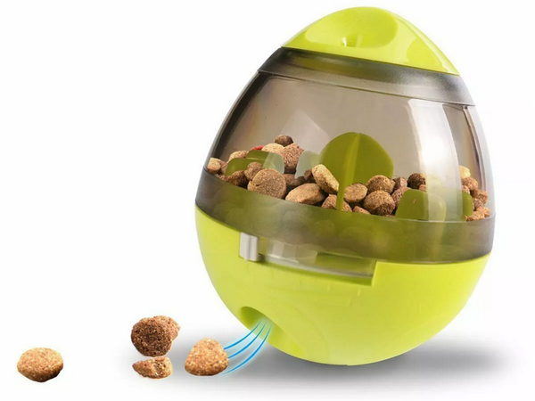 Interaktives spielzeug hund leckerli ball für das lernen langsam nach unten