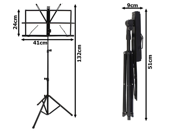 Pulpit stock stock regulējams salokāms pārsegs 130cm