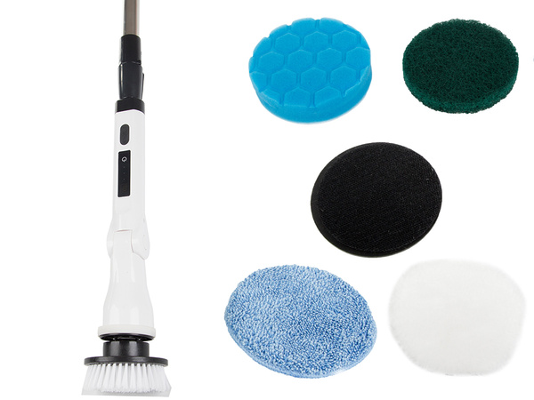 Cepillo eléctrico giratorio para limpiar azulejos mop set inalámbrico