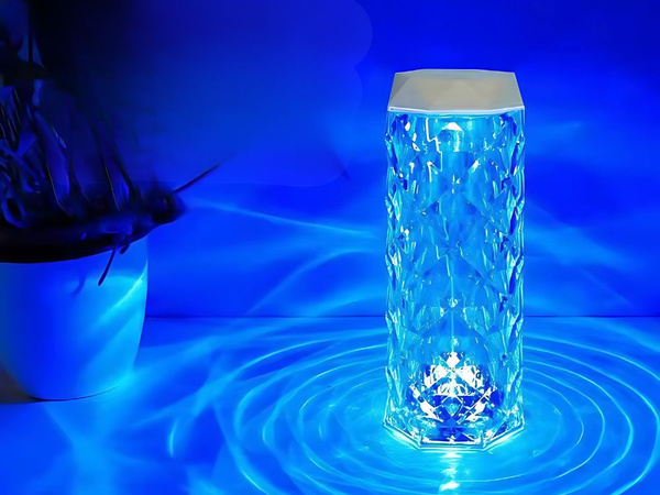 Õhuniisutaja õhu difuusor aroomiteraapia udu usb rgb kristall