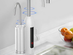 Chauffe-eau instantané 3000w avec filtre robinet lcd robinet cuisine