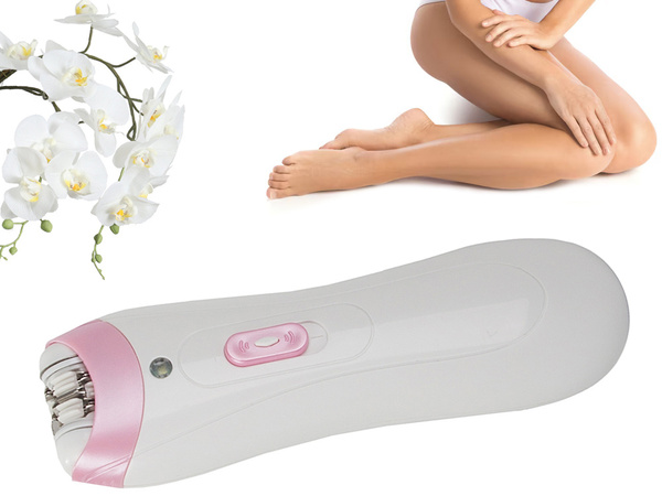 Epilator facial aparat de ras corp trimmer femei baterie perie
