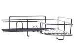 Loft colț baie duș raft agățat 2x cârlig
