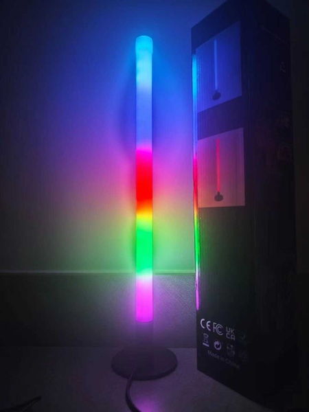 40 cm led rgb moderná dekoratívna stojaca stolová lampa