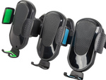 Robusto soporte para coche soporte para teléfono rejilla ajustable 360