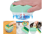 Lavavajillas dispensador de líquido contenedor de esponja