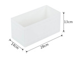 Organizador sujetador ropa interior calcetines ropa cajon armario blanco