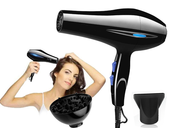 Secador de pelo difusor de ionización de control