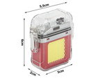 Briquet plasma avec lampe led électrique usb