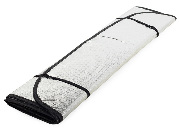 Sun visor for the front rear window of a car mat