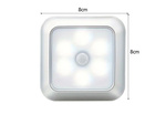 Self-adhesive motion detector staircase night light led
