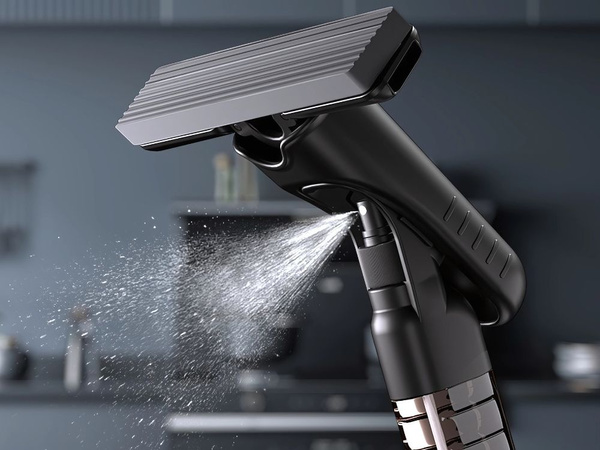 Mini-handwischer mit wassertank und waschmaschine für fenster, böden, möbel, glas