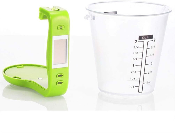 Waga kuchenna kubek elektroniczna lcd cyfrowa precyzyjna do ważenia 1kg/1g
