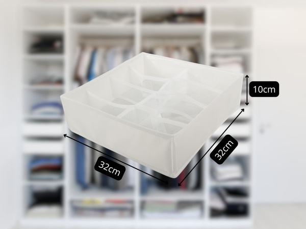 Alsónemű szervező szekrény fiókba 8 rekeszes