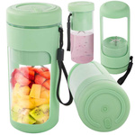 Hordozható USB-smoothie-keverő, vezeték nélküli jégaprító, nyakpánttal