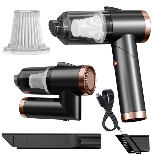 Bezdrôtový vysávač do auta s filtrom na koncovky