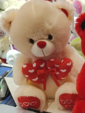 OURS EN PELUCHE CRÈME (150)