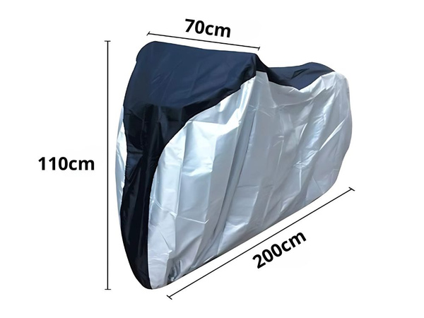 Zaščitni vodoodporni pokrov za kolo 200x110 cm solid