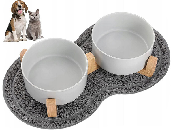 Dog bowl pad cat bowl waterproof non-slip mat