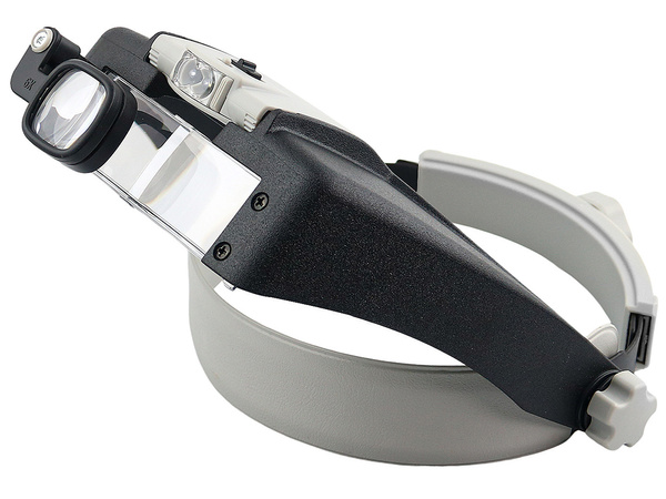 Čelné svetlo 2 led precision glasses 1,5x 17x