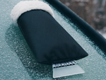 Aisenkratzer für autoscheiben mit handschuh für frost und schnee, weicher griff