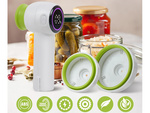 Food vacuum pump for vacuum bags jars electric + bags