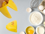 Guante de silicona para cocina mano de guante resistente al calor protección para pollo