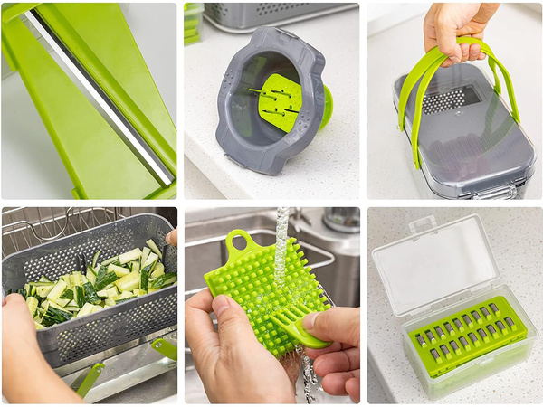 Cortadora de verduras cortadora de repollo cuchillas intercambiables
