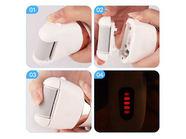 Electric heel file cutter lcd